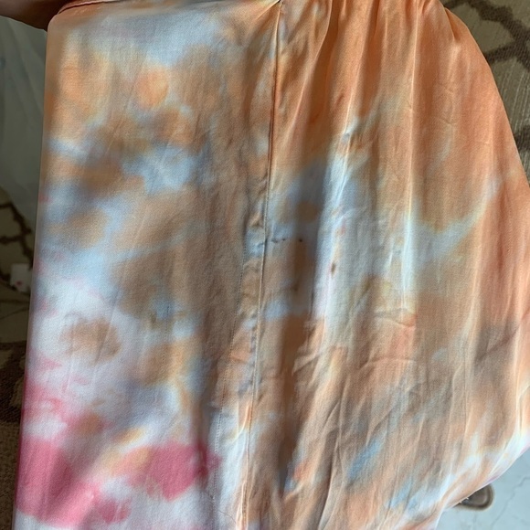 Revolve Young Fabulous and Broke Tie Dye Wide Leg Pants Size XS - Picture 6 of 7
